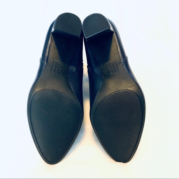 NEW Jones New York Size 8.5 Women Navy Blue Boots - Picture 5 of 7